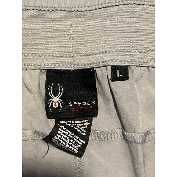 Spyder Active Mens Large Light Gray Joggers - Picture 5 of 7